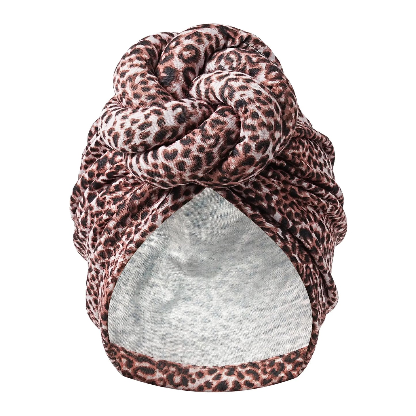 New African Turban for Women Large Flower Stretch Turban Headwrap Beanie Hat Ladies Turbante Mujer Bandanas Chemo Cap Head Cover - NamafadStore