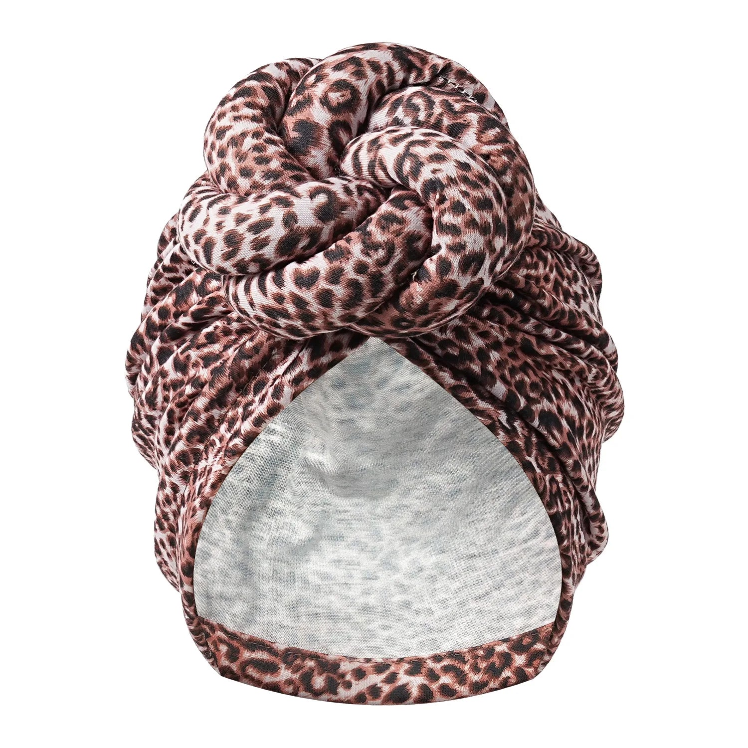 New African Turban for Women Large Flower Stretch Turban Headwrap Beanie Hat Ladies Turbante Mujer Bandanas Chemo Cap Head Cover - NamafadStore