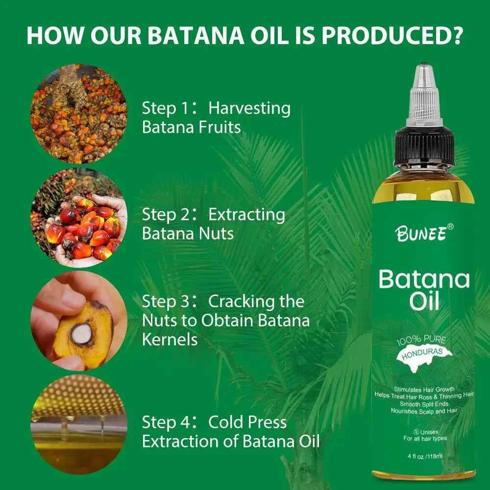 Batana Hair Care Essential Oil Repair Hair Root Moisturize Nourishing Strengthen Improve Split Smooth Hair Care Oil
