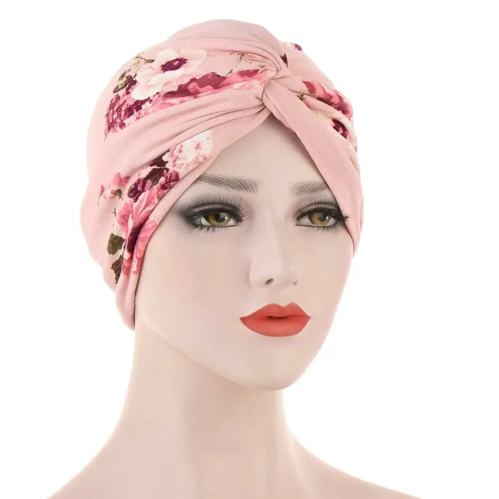 Women Muslim Braid Turban Hat for Cancer Chemo Hair Loss Cover Beanie Bonnets - Stylish and Comfortable