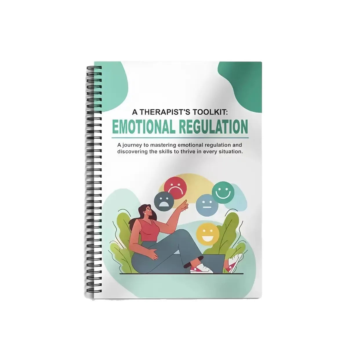 Emotional Regulation Workbook for Adults & Teens – CBT & Self-Care Journal