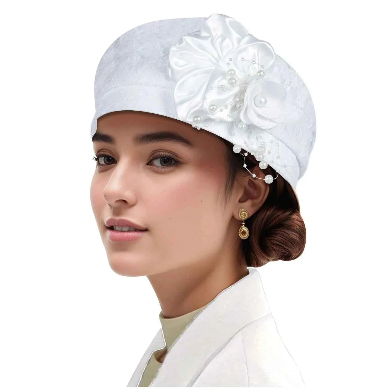 African Headtie Turban Hat – Summer & Autumn Women’s Soft Beret Head Wrap