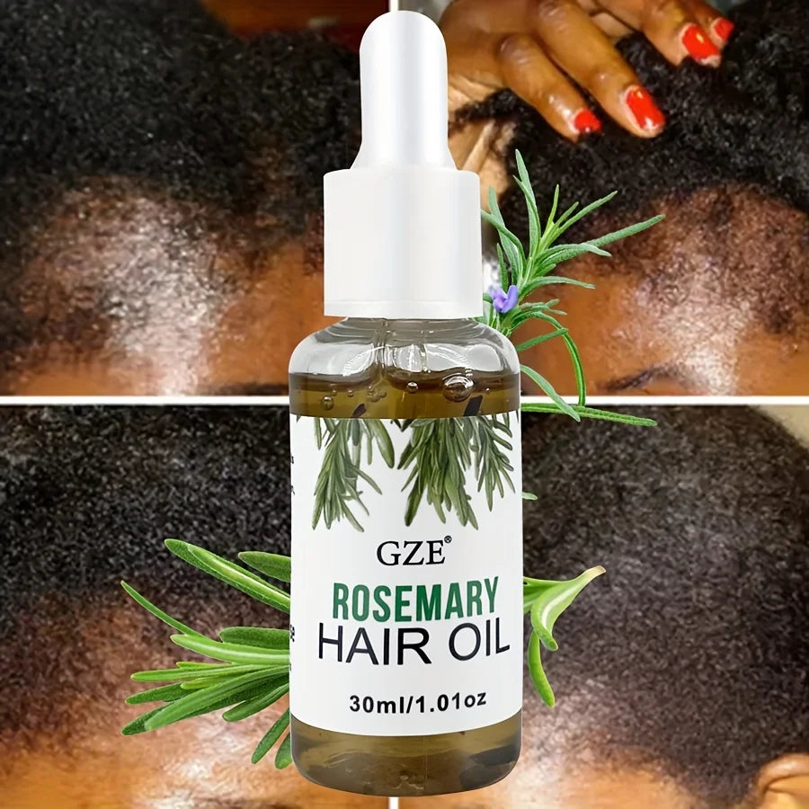 GZE Rosemary Oil For Hair Strengthens Rosemary Scalp Care | All Type & Texture | Straight, Waves & Chemically - NamafadStore