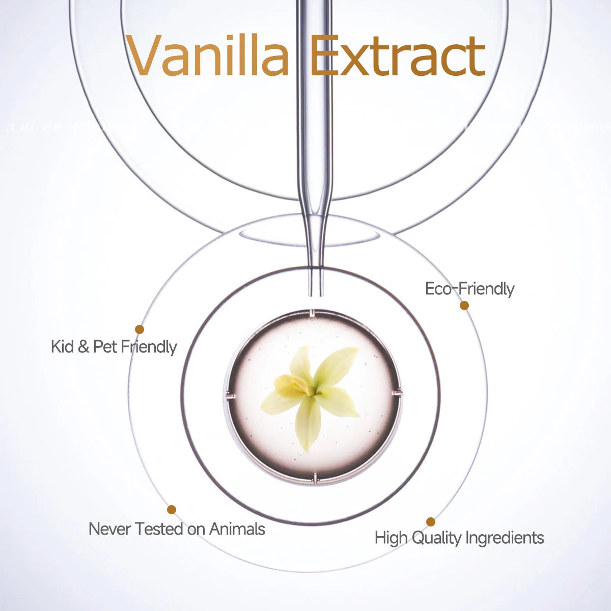 Vanilla essential oil for face, SPU, aromatherapy diffuser, DIY soap, suitable for all skin types, long-lasting fragrance - NamafadStore