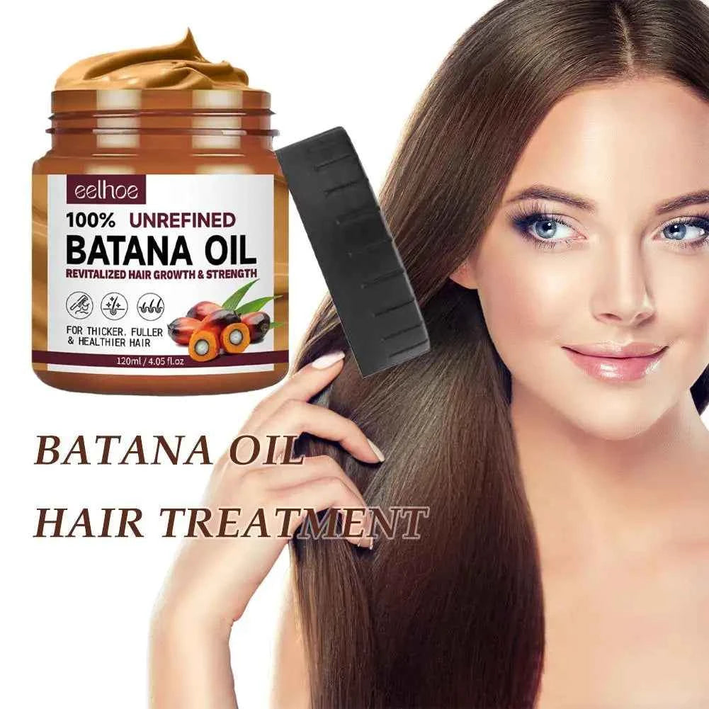 1/3/5PCS 100% Pure Organic Hair Mask Batana Conditioner Oil Natural Treatment Nourish Reduce Hair Root hair Healthier Hair Care