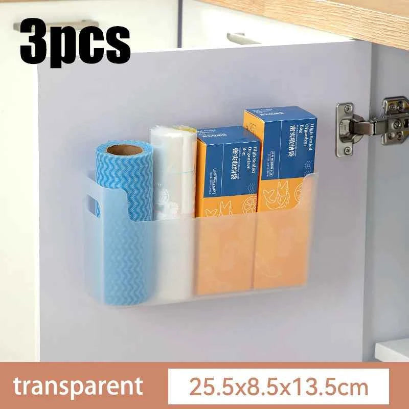 Cabinet door storage box, seasoning rack, perforated wall storage box, home underwear and socks storage rack, tableware drying