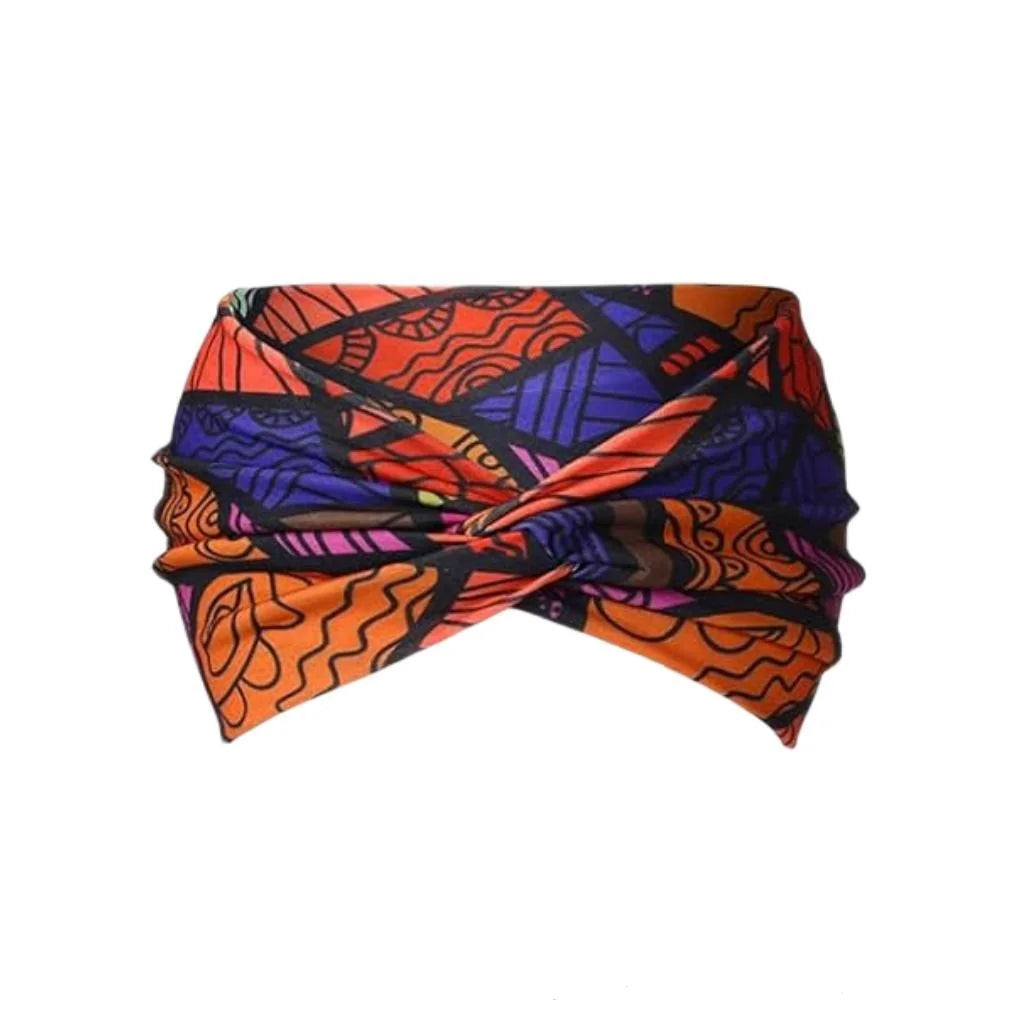 Widening High Strength Bohemian Yoga Sports Headband African Style Headband - NamafadStore