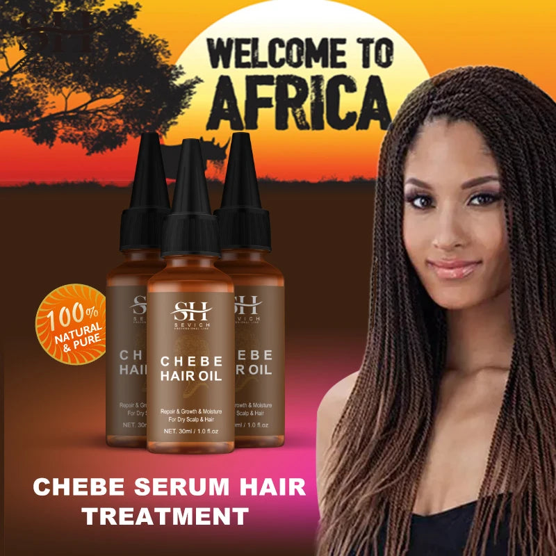 Fast Hair Growth Oil African Crazy Traction Alopecia Chebe Hair Mask Anti Hair Break Hair Strengthener Hair Loss Treatment Spray - NamafadStore