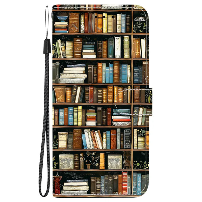 Elegant Colored Flower Wallet Phone Case For iPhone 15 14 Plus 13 Mini 15Pro Pro Max Magnetic Flip Leather Cover Cute 3D Pattern