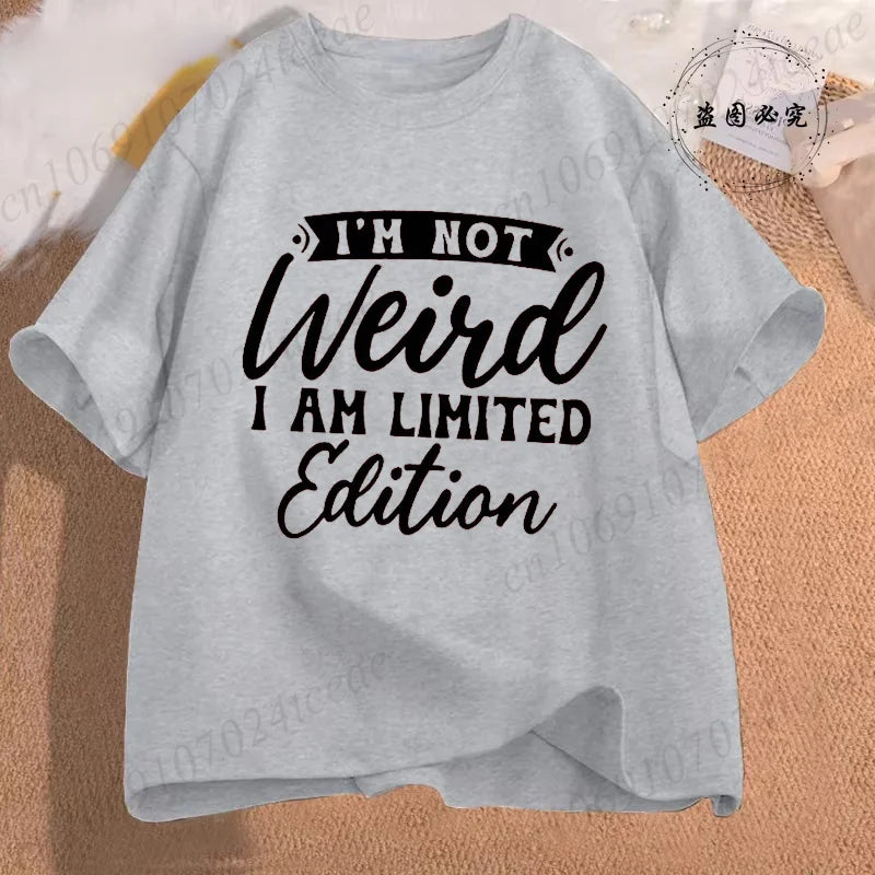 Sarcasm is my favorite Women Casual T-Shirt Harajuku Y2k slogan Designer Ladies Tee tops Female Vintage Trendy Pullover T Shirts