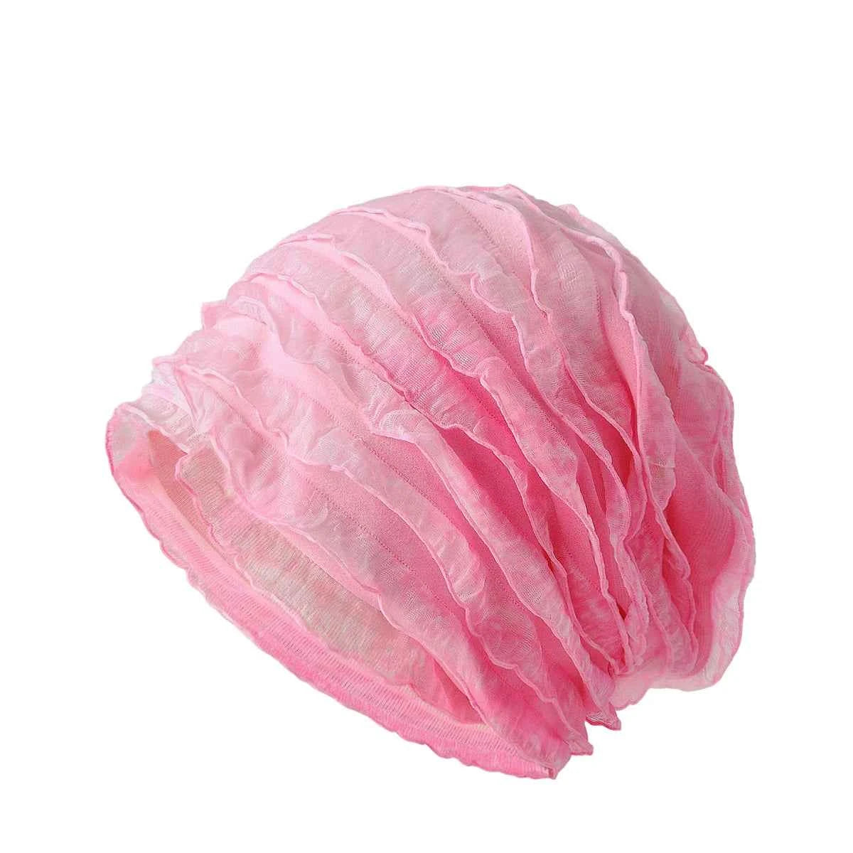 Spring Summer and Autumn Fashion Slouchy Beanie Hat Women Skullies Female Thin Bonnet Cap Lady Chic Pile hats