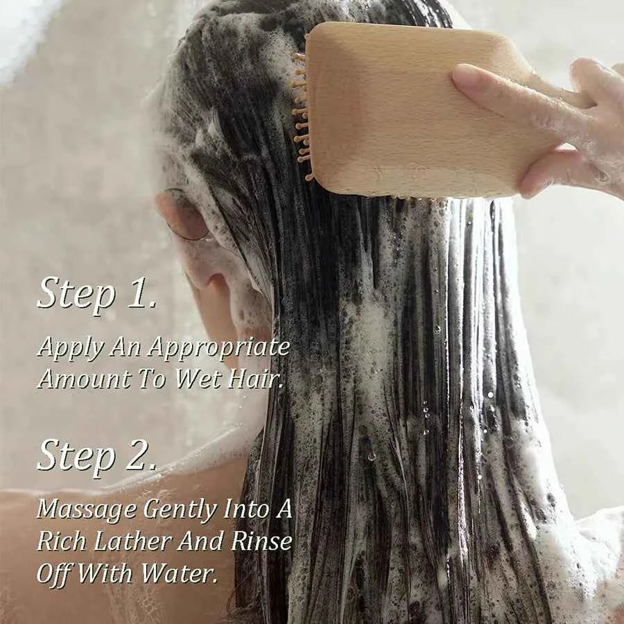 Organic Nourishing Batana Oil Shampoo & Conditioner Set for damaged hair, strengthens, prevents hair loss, and controls dandruff
