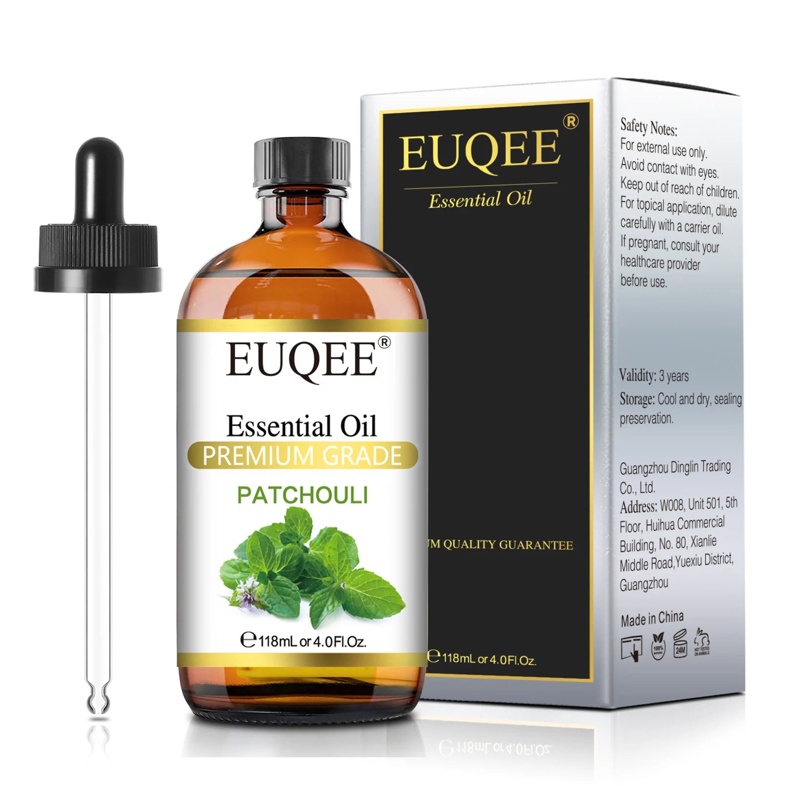 EUQEE 4 Fl Oz Essential Oils for Aromatherapy Humidifiers Aromatic Diffuser Making Scents Candle Handmade Soap Home Fragrance - NamafadStore