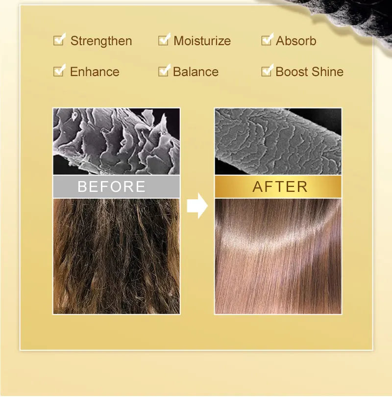 PURC Morocco Argan Oil Hair Mask Smoothing Nourishing Hair Oil Sets Repair Damaged Frizz Hair Treatment Hair Care