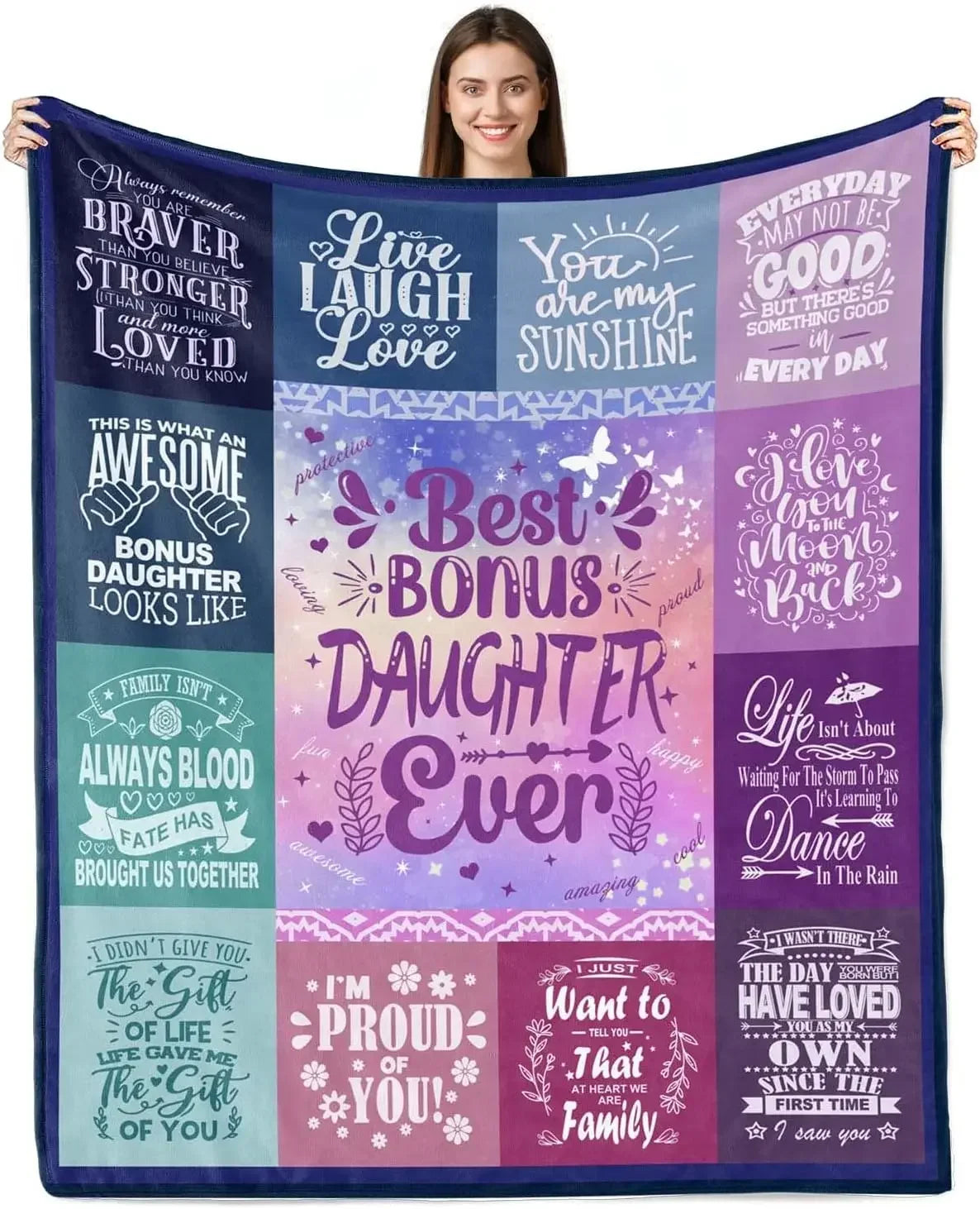 Cozy Soft Throw Blanket – Best Friend Birthday Gift & Home Décor