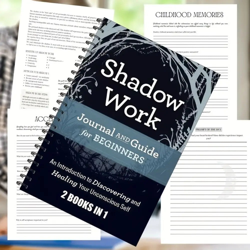 Shadow Work Journal & Guide – Mindfulness, Self-Discovery & Inner Peace