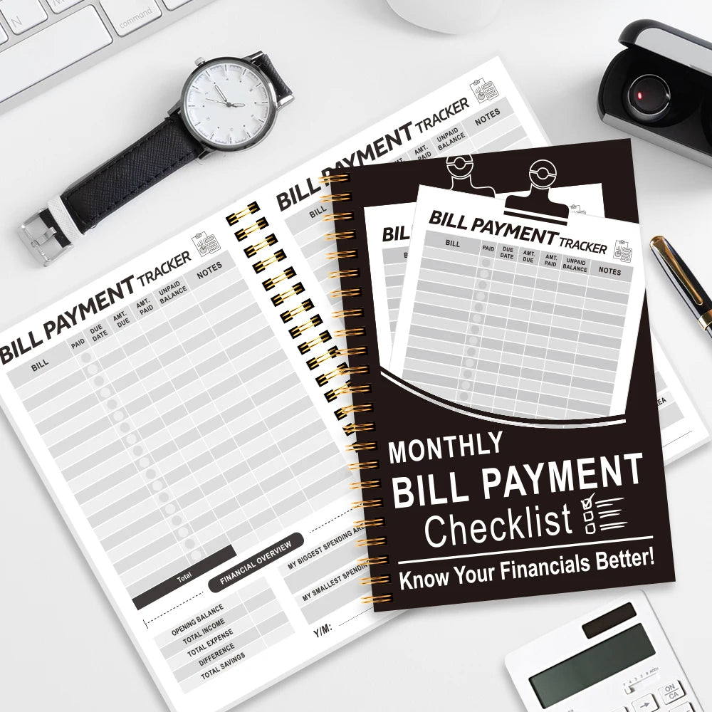 Monthly Budget Planner & Expense Tracker – Financial Organizer for 2025–2026