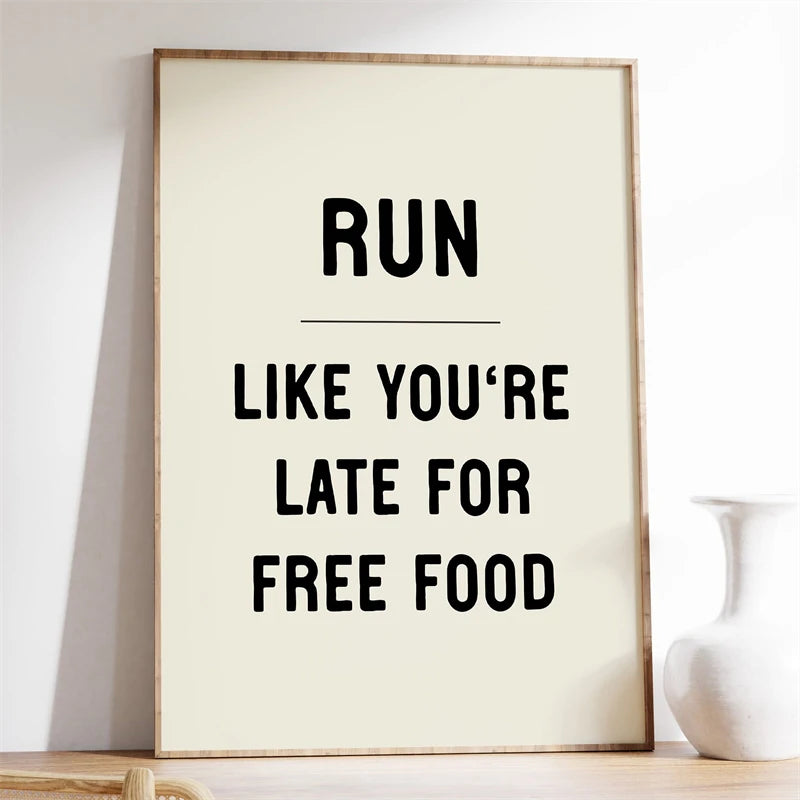 Exercise Is Medicine Poster Trendy Quote Prints Canvas Painting Motivational and Inspirational Wall Art Picture for Home Decor
