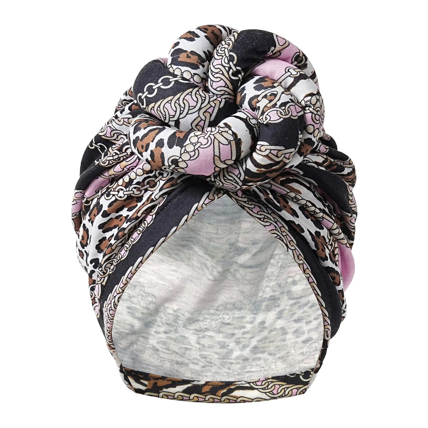 New African Turban for Women Large Flower Stretch Turban Headwrap Beanie Hat Ladies Turbante Mujer Bandanas Chemo Cap Head Cover - NamafadStore