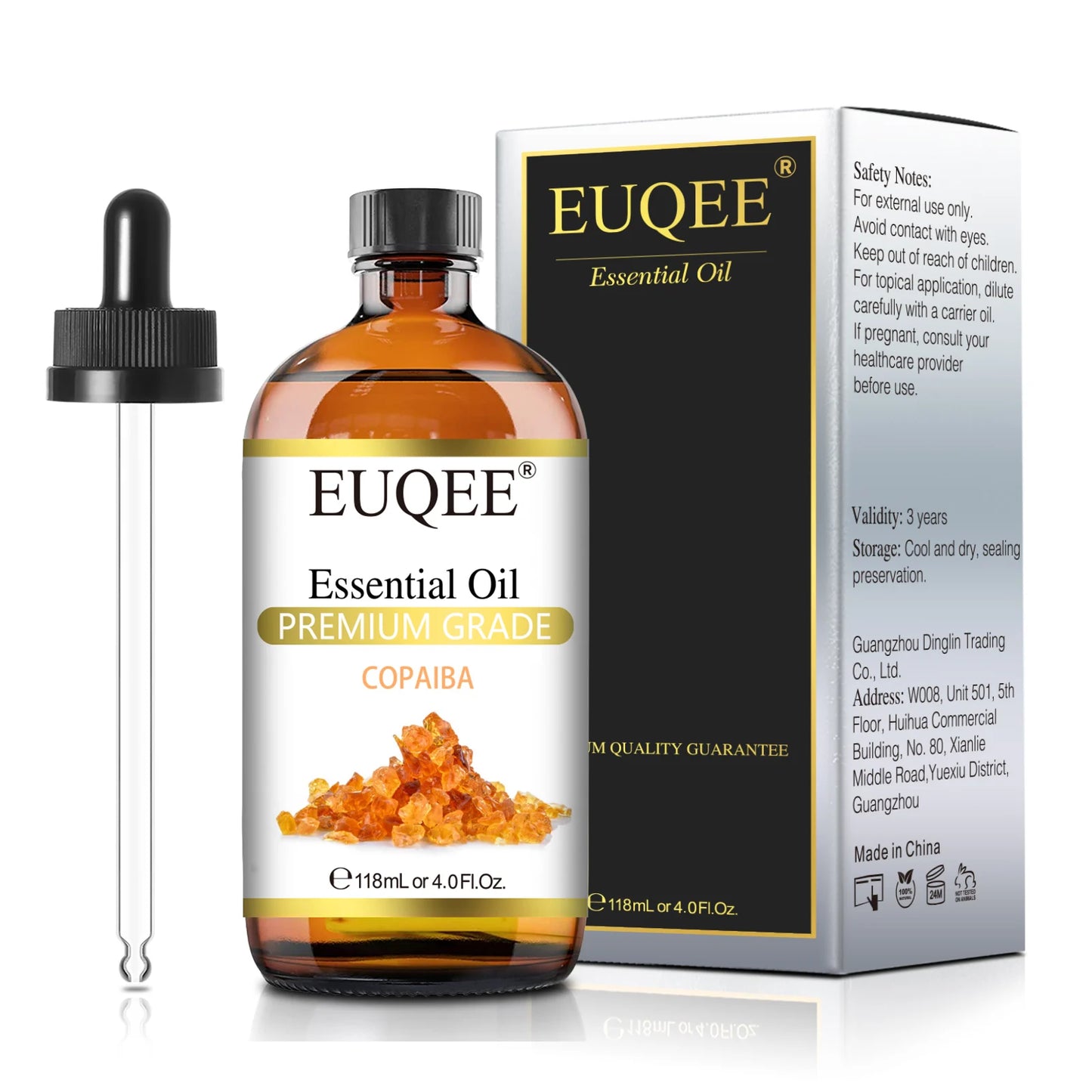 EUQEE 4 Fl Oz Essential Oils for Aromatherapy Humidifiers Aromatic Diffuser Making Scents Candle Handmade Soap Home Fragrance - NamafadStore