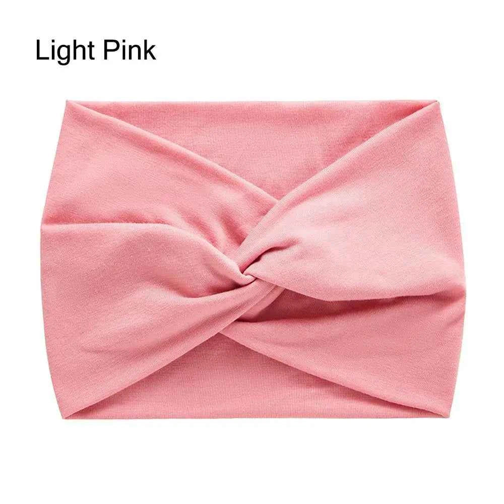 Extra Large Turban Workout Headband Wide Headbands for Women Fashion Yoga Hair Bands Boho Twisted Thick Hair Accessories