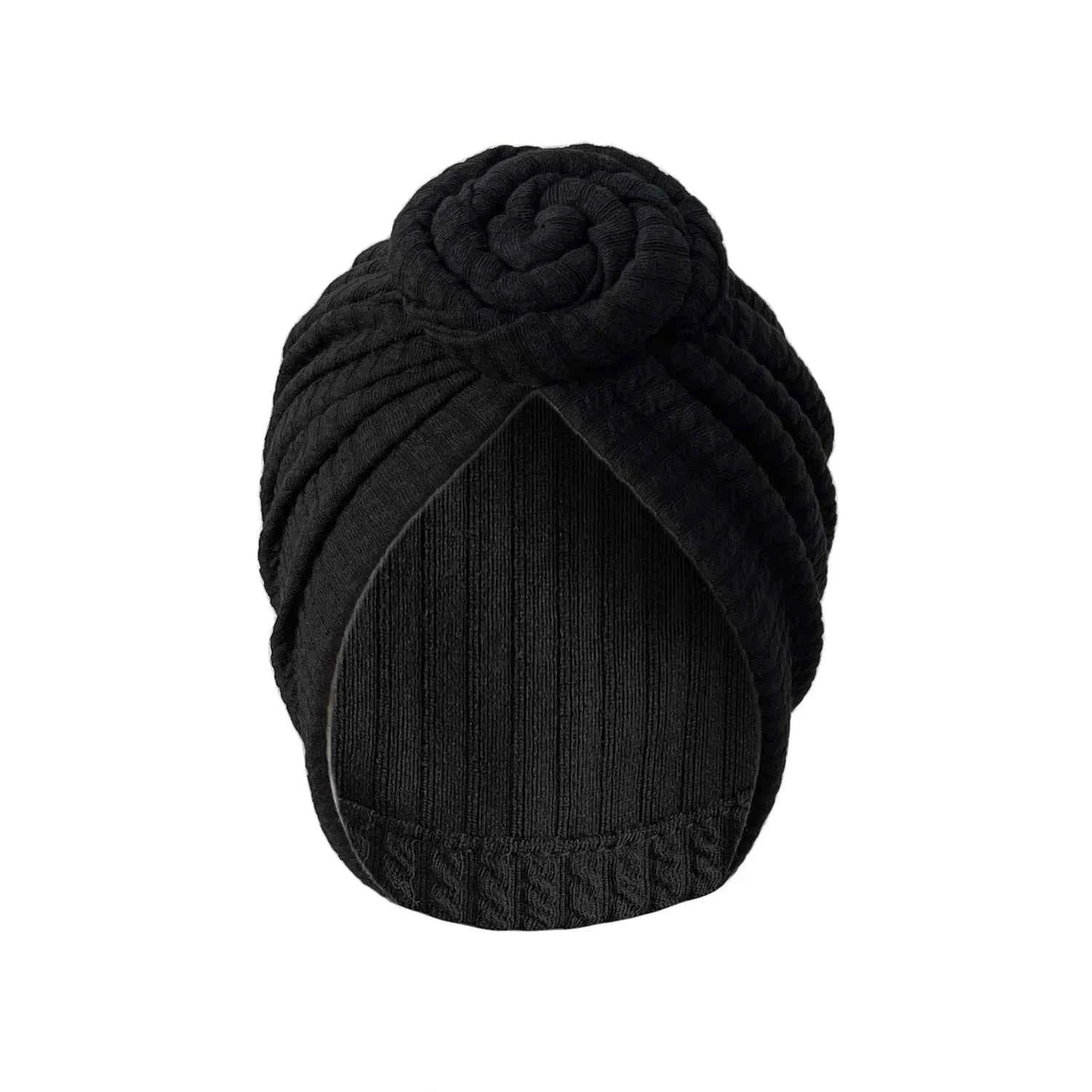 Fashion Women Turban Hijab Hats African Head Wraps Soft Elastic Muslim Hats Breathable Chemo Cap For Women Girls