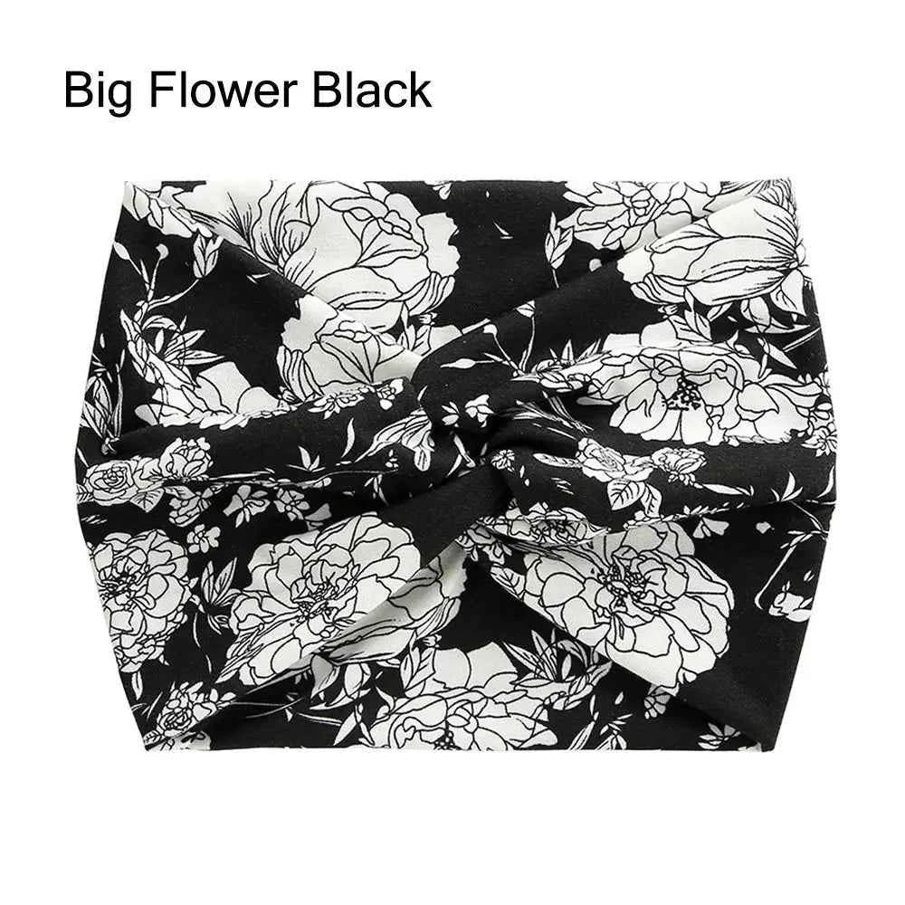 Extra Large Turban Workout Headband Wide Headbands for Women Fashion Yoga Hair Bands Boho Twisted Thick Hair Accessories