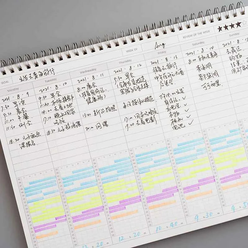 Weekly Planner 52 Weeks Time Tracker For What Matters Most To-do List Weekly Planer Task List Weekly Planners Schedule To Study