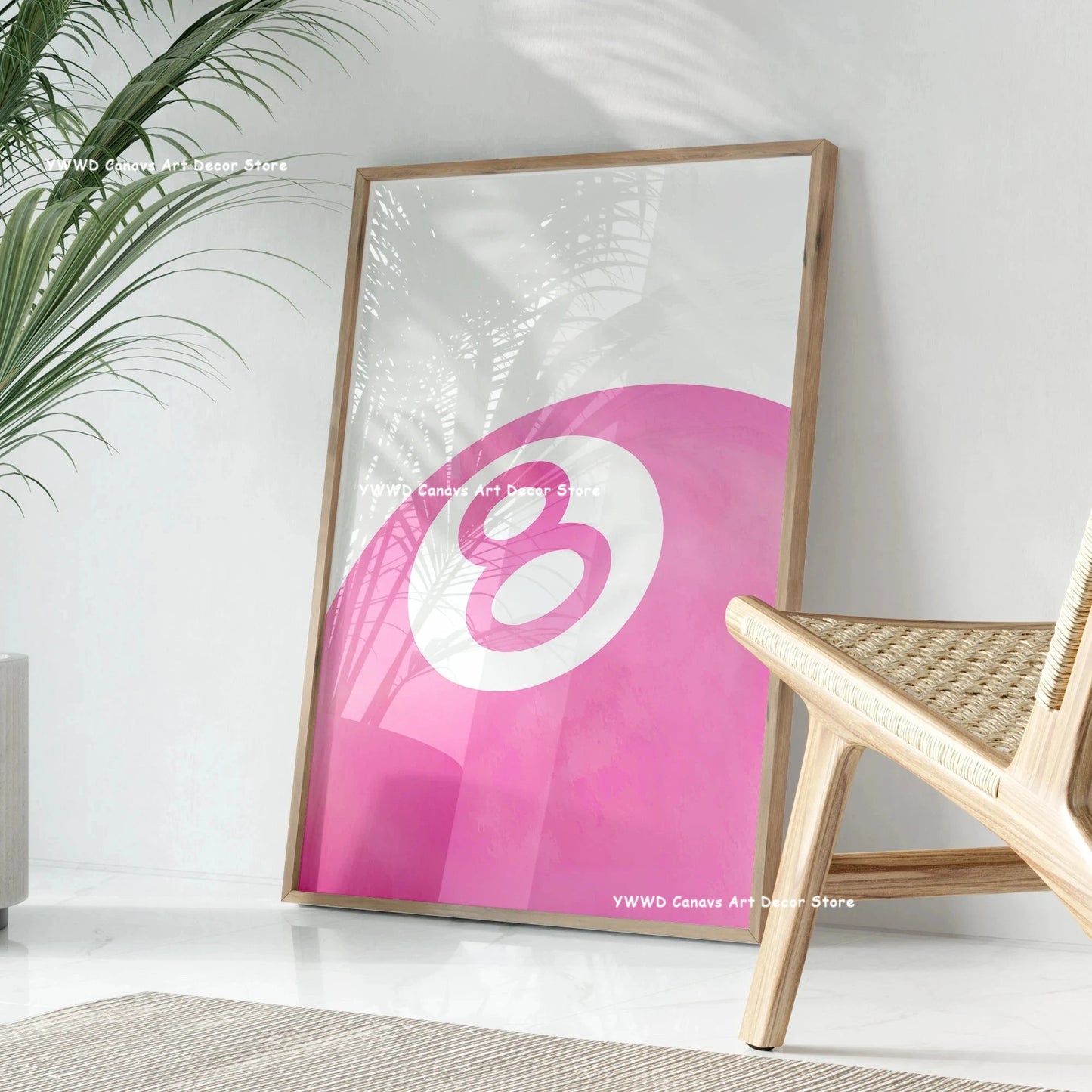 Yes, Girls, You Can Be Sure That Canvas Posters Take Care Groovy Typography Pink Aesthetics Wall Art Printing Modern Home Decor
