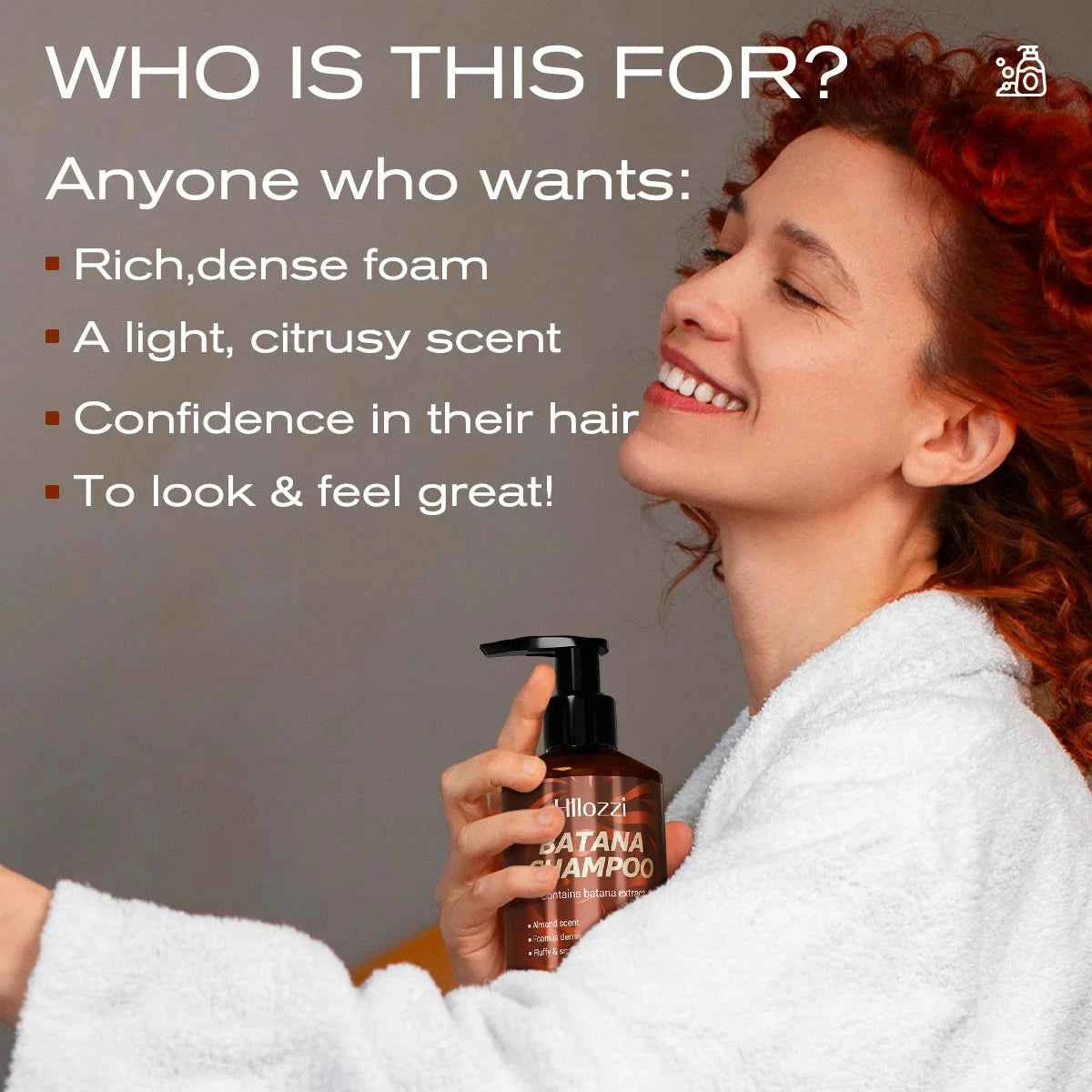 Batana Shampoo and Conditioner, thick foam, fresh fragrance, super cleaning power, smooth and moisturizing.