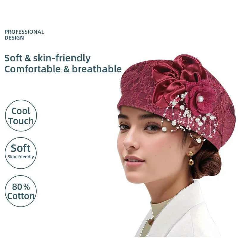 African Headtie Turban Hat – Summer & Autumn Women’s Soft Beret Head Wrap