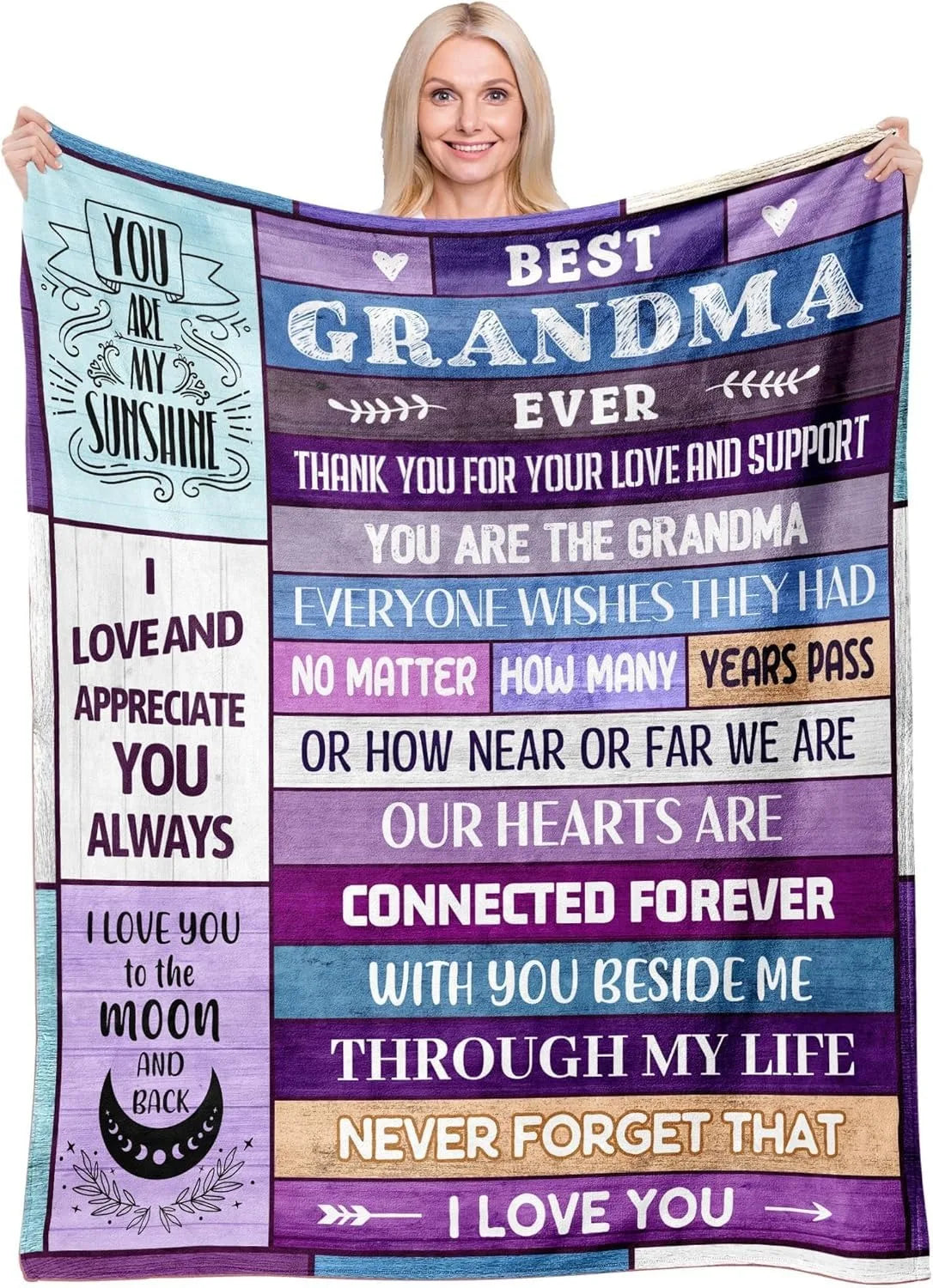 Best Mom Ever Blanket – “Remember I Love You Mum” Gift for Mom