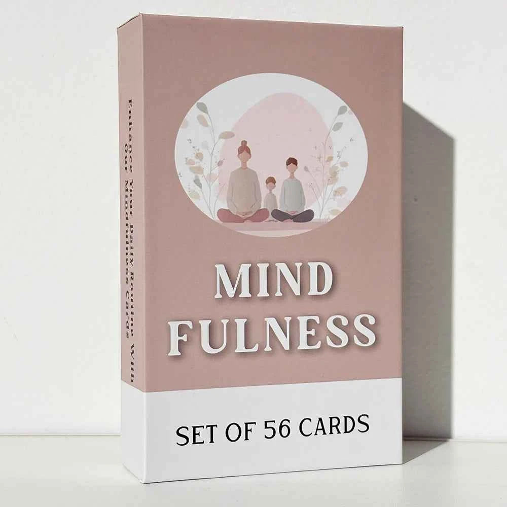 Mindfulness Cards, Mindful Meditation, Gratitude, Kindness, Self Care & Relaxation, Simple Practices for Everyday Life, 12x7cm