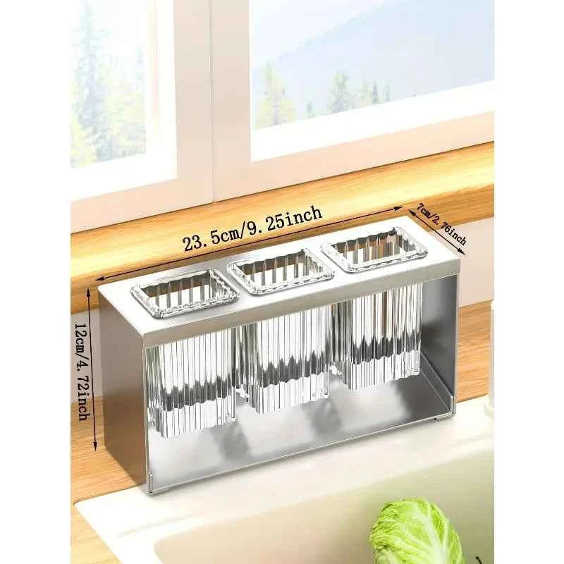 2026 Universal Home countertop drain storage rack, kitchen knife and fork storage rack, chopsticks