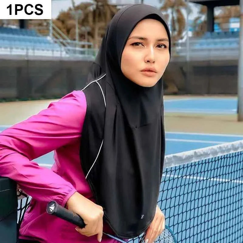 Muslim Sport Instant Turban Hat Inner Hijabs Caps Women For Swim Islamic Bandana Hats Female Headwrap