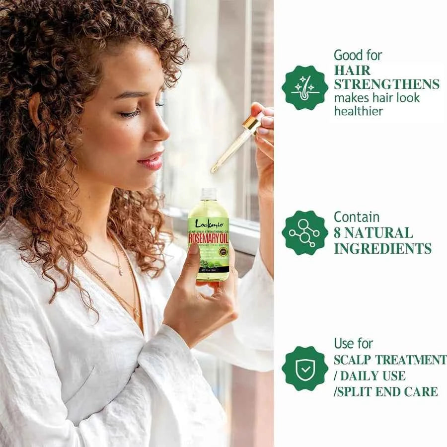 3pcs/set Hair Care Products for Women Moisturize Nourish Rosemary Oil Natural Batana Oil & Chebe Serum Anti-frizz Treatment Hair - NamafadStore