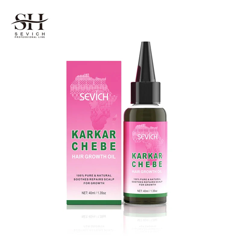 Chebe Fast Hair Growth Sevich Traction Alopecia Hair Karkar Oil Anti Hair Break Hair Strengthen Hair Loss Care Repair Damage