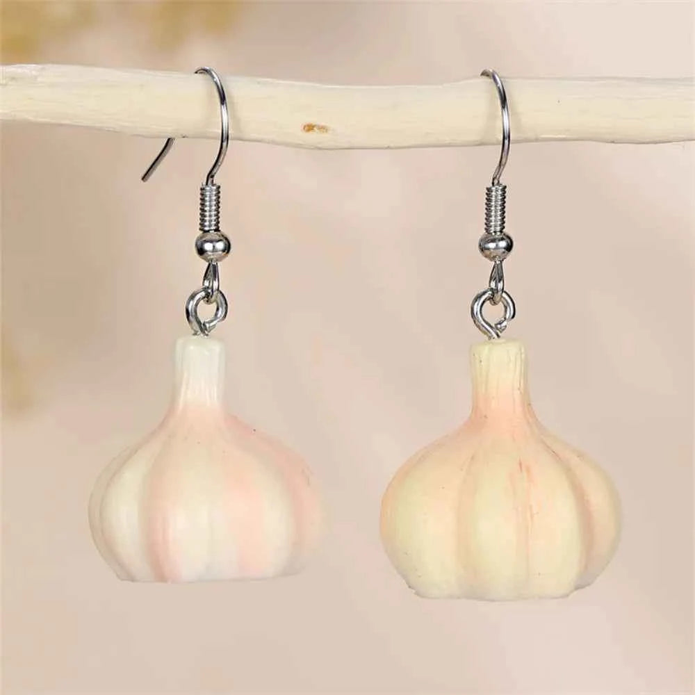 Bohemia Earrings Simulated Vegetable Dangle Earring Korean Style Broccoli Cute Earrings Lettuce, Onion Mushroom Earrings