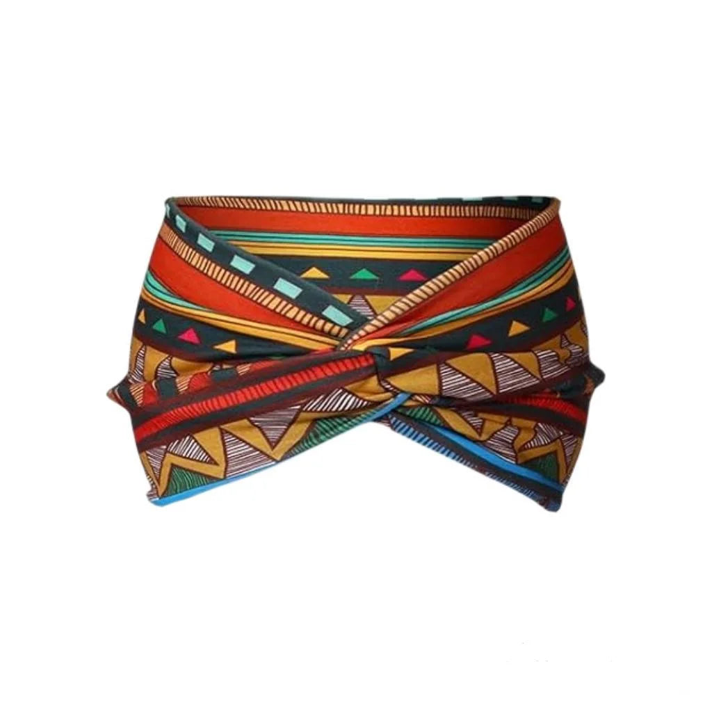 Widening High Strength Bohemian Yoga Sports Headband African Style Headband - NamafadStore