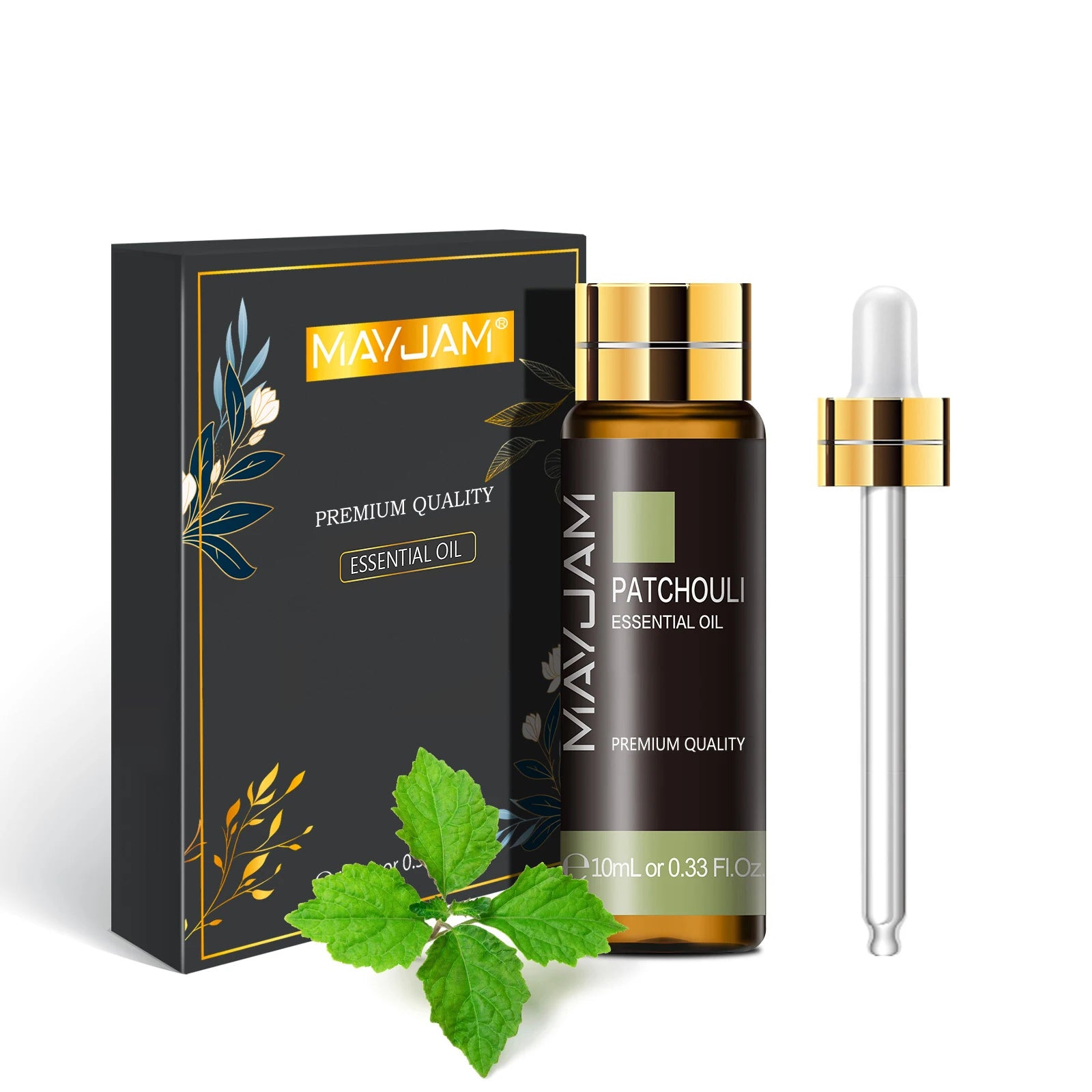 MAYJAM 10ml Pure Essential Oil Lavender Eucalyptus Vanilla Sandalwood Jasmine Bergamot Lemongrass Cinnamon Grapefruit 1pc - NamafadStore