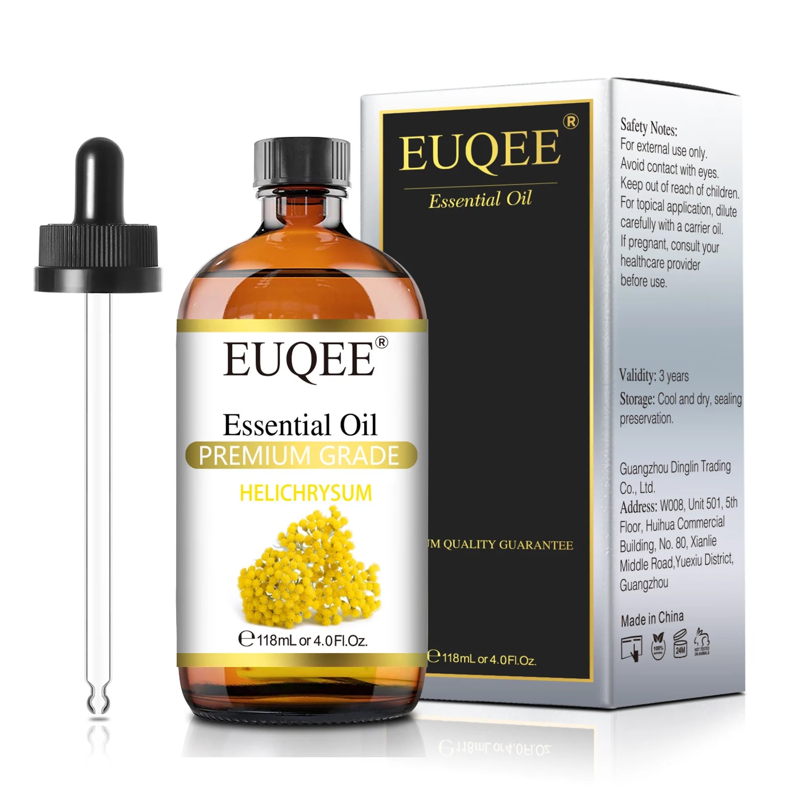 EUQEE 4 Fl Oz Essential Oils for Aromatherapy Humidifiers Aromatic Diffuser Making Scents Candle Handmade Soap Home Fragrance - NamafadStore