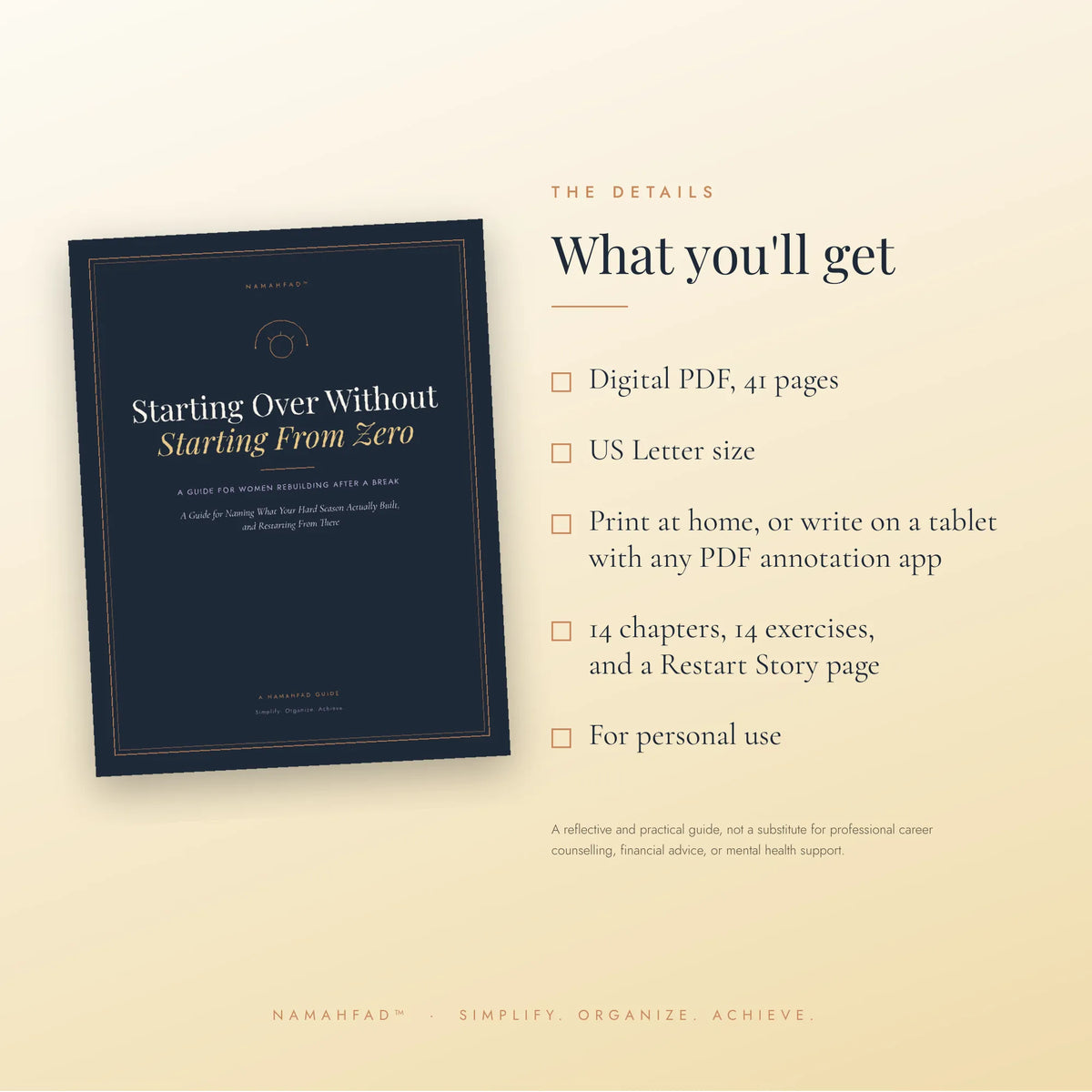 Starting Over Without Starting From Zero: A Guide for Naming What Your Hard Season Built