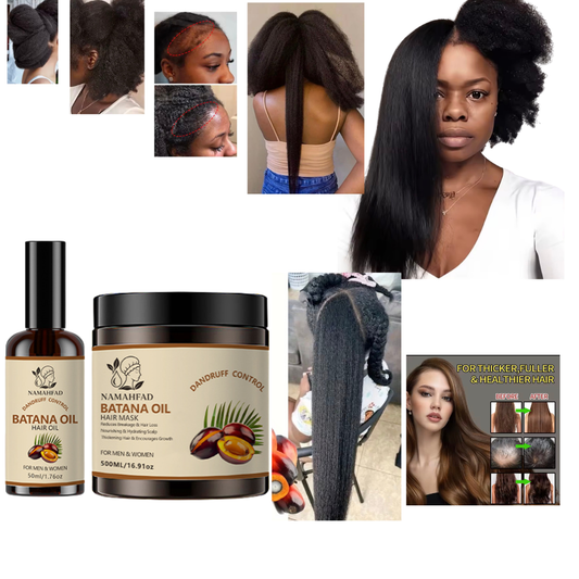 Namahfad Batana Hair Mask & Oil Set | Hydration & Hair Repair