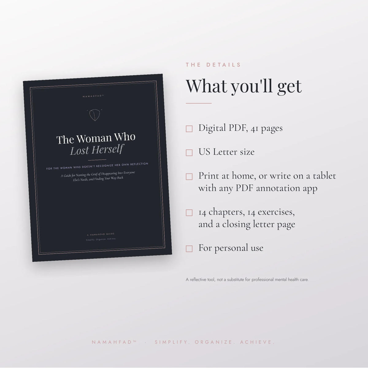 The Woman Who Lost Herself: A Guide for Naming the Grief and Finding Your Way Back