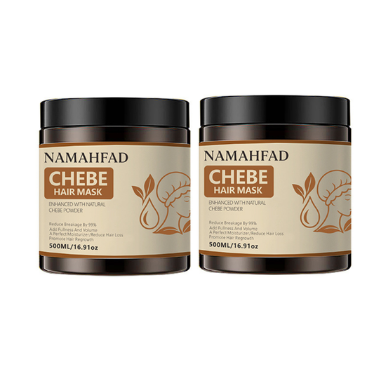 Namahfad Chebe Hair Mask 2‑Pack – Deep Moisture, Strengthening & Breakage Reduction | Natural Chebe Powder Extracts