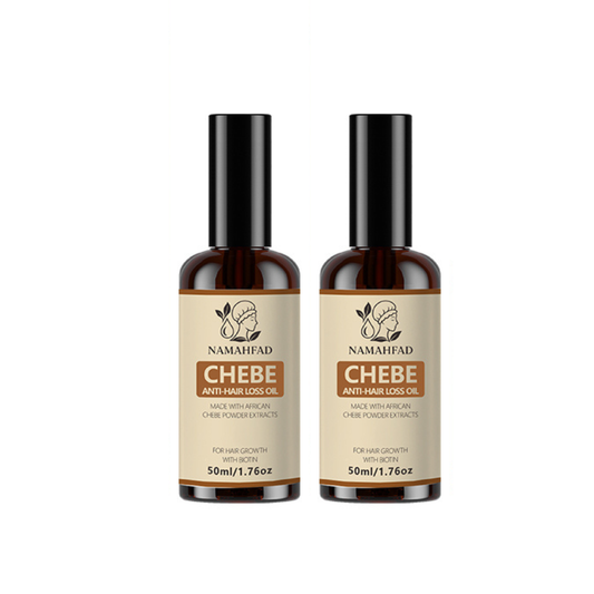 Namahfad Chebe Growth Oil 2‑Pack – Strengthening, Moisturizing & Anti‑Breakage Hair Oil | Natural Chebe Powder Extracts