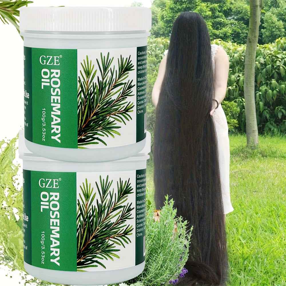 [Long Lasting] GZE Rosemary Oil | 2 Pack | Long Lasting, Lightweight, Moisturizing | for Normal Hair and Scalp