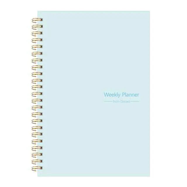 A5 Agenda Planner Notebook – Daily Organizer, Diary & Schedule Journal