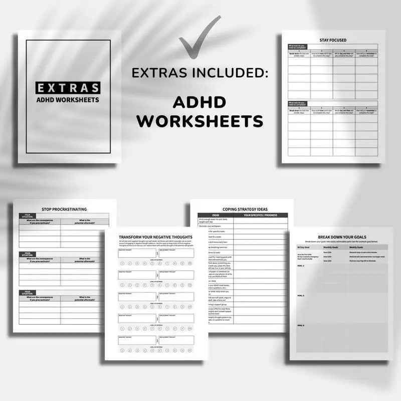 I'm Too Funny ADHD Planner
