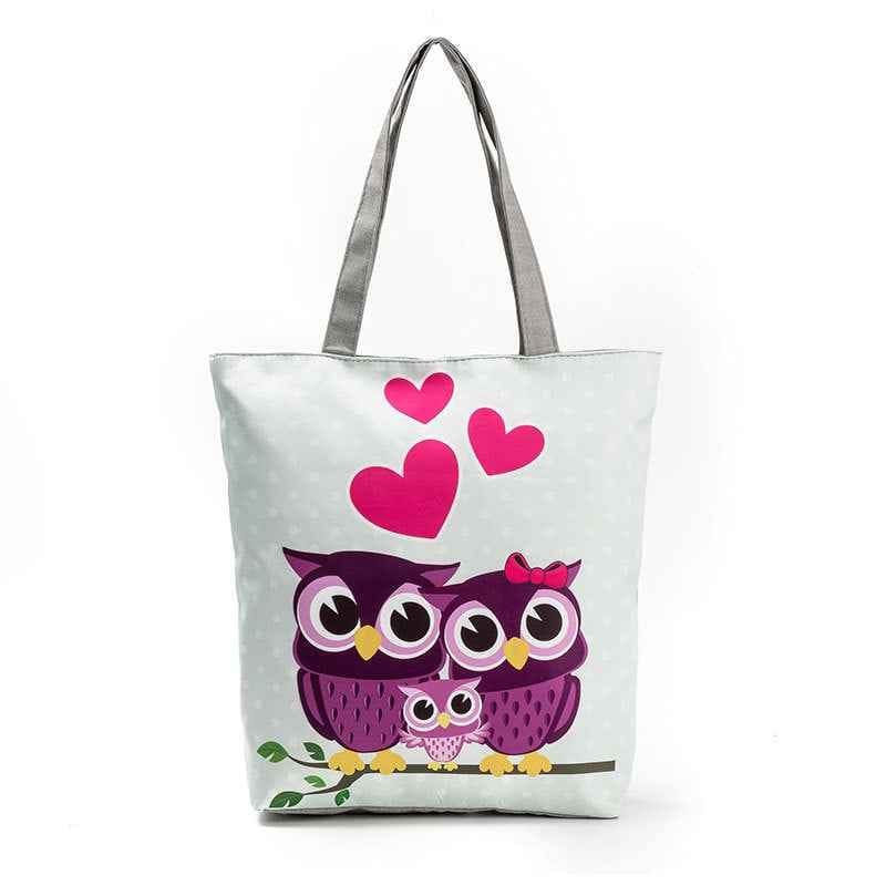 Animal print female bag